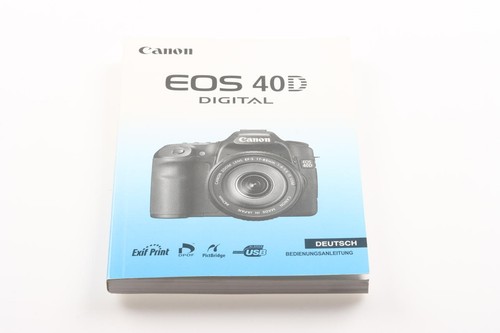 Canon eos 40d manuale - 40d,